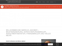 finanzarchitektur-jakober.de Webseite Vorschau
