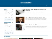 finanzblatt.de Webseite Vorschau