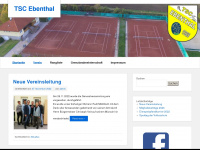 tsc-ebenthal.at Webseite Vorschau