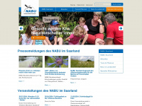 nabu-saar.de Webseite Vorschau