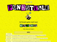 punkstelle.de Webseite Vorschau
