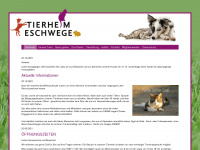 tierheim-eschwege.de Webseite Vorschau