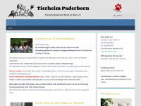 tierheim-paderborn.de Webseite Vorschau