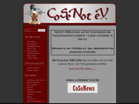 cocker-und-setter-in-not.de Webseite Vorschau