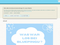 bluepingu.de Webseite Vorschau