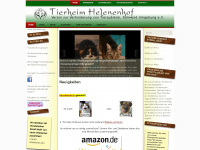 tierheim-huerth.de Webseite Vorschau