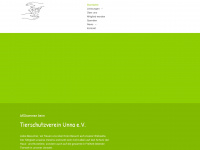 tierschutzverein-unna.de Webseite Vorschau