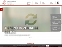 tierschutzverein-backnang.de Webseite Vorschau