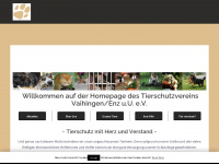 tierheim-vaihingen.de Webseite Vorschau