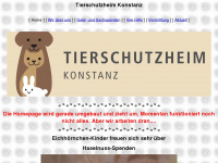 tierschutzheim.de Webseite Vorschau