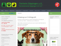 tierheim-goeppingen.de Webseite Vorschau