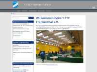 ttc-frankenthal.de Webseite Vorschau