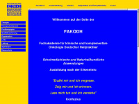 fakodh.de Webseite Vorschau