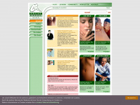brustkrebs-web.de Webseite Vorschau