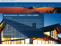 fw-glashaus.de Webseite Vorschau