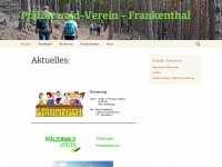 pwv-frankenthal.de Webseite Vorschau