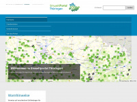 umweltportal.thueringen.de Webseite Vorschau