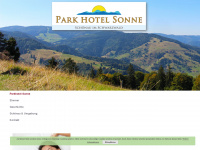 park-hotel-sonne.de Webseite Vorschau