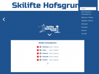 skilifte-hofsgrund.de Webseite Vorschau