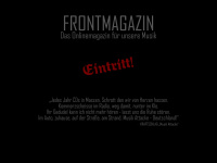 frontmagazin.de Webseite Vorschau