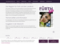 fuerth-life.de Webseite Vorschau