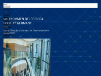 cfa-germany.de Webseite Vorschau