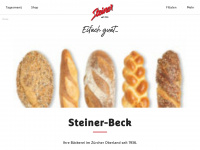 steiner-beck.ch Webseite Vorschau