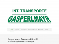 gasperlmayr.at Webseite Vorschau
