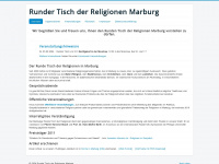 runder-tisch-marburg.org Webseite Vorschau