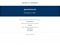 genussfreun.de Webseite Vorschau