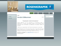 rosenkeramik.de Webseite Vorschau
