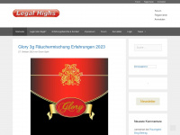 legal-highs.info Webseite Vorschau