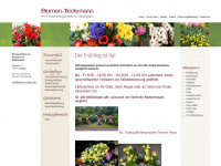 tiedemann-blumen.de Webseite Vorschau