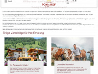 feriendorf-ponyhof.com Webseite Vorschau