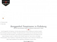 burggasthof-hauptmann.de Webseite Vorschau