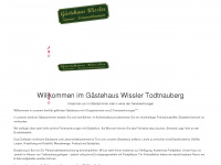gaestehaus-wissler.de Webseite Vorschau