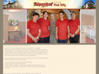 alpenhof-toelz.de Webseite Vorschau