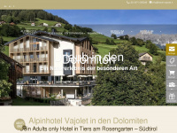 hotel-vajolet.it Webseite Vorschau