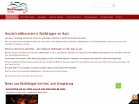 wolfshagen.de Webseite Vorschau