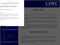 lirc.org Webseite Vorschau