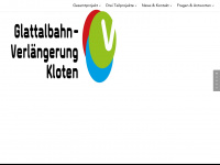 glattalbahn.ch Webseite Vorschau