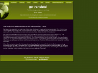 go-translate.de Webseite Vorschau