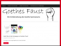 goethes-faust.de Webseite Vorschau