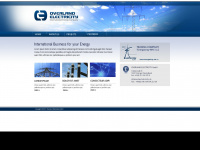 overland-electricity.de Webseite Vorschau