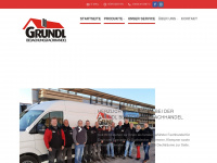 gruendl-dach.de Webseite Vorschau