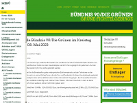 gruene-fichtelgebirge.de Webseite Vorschau