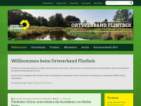 gruene-flintbek.de Webseite Vorschau