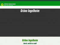 gruene-ingelheim.de Webseite Vorschau