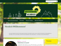 gruene-kulmbach.de Webseite Vorschau