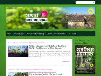 gruene-neubiberg.de Webseite Vorschau